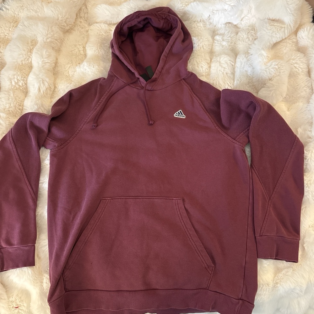 adidas Maroon Hoodie for Men